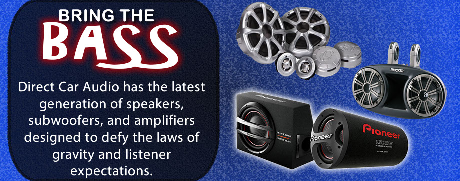 Direct Car Audio slide about the stereo prodcuts they sell in Chandler, Arizona
